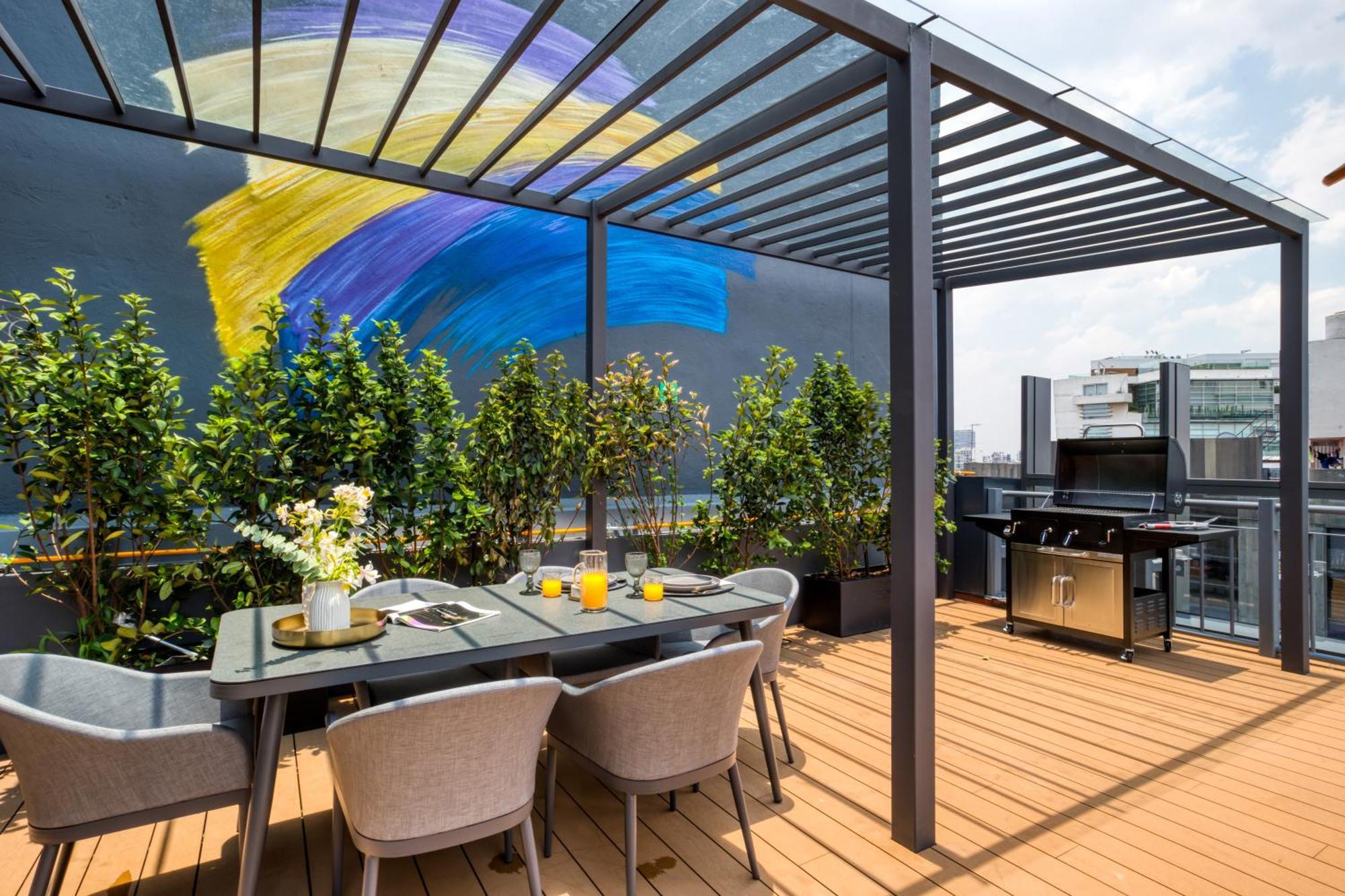 Uliv Parque Lincoln Apartment Mexico City Ngoại thất bức ảnh